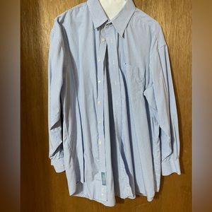 Jos. A. Bank Blue Checkered 17 33 Dress Shirt